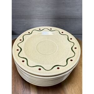 Metlox POPPYTRAIL Rooster 6-3/8" Dessert / Bread & Butter Plates Set Of 8